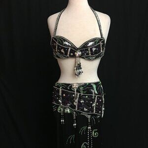 New Professional Belly Dance Costume